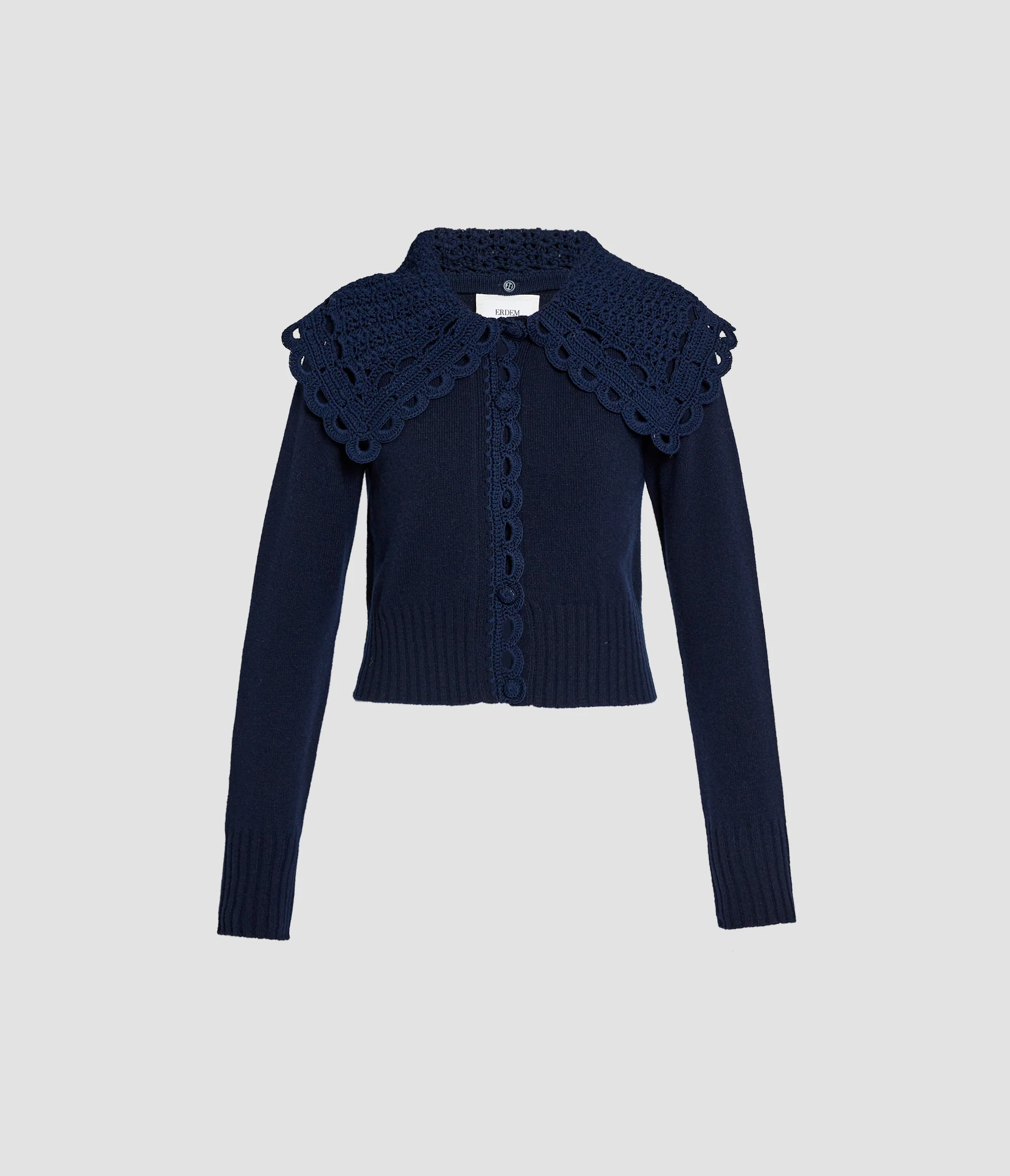 Crew Neck Cardigan