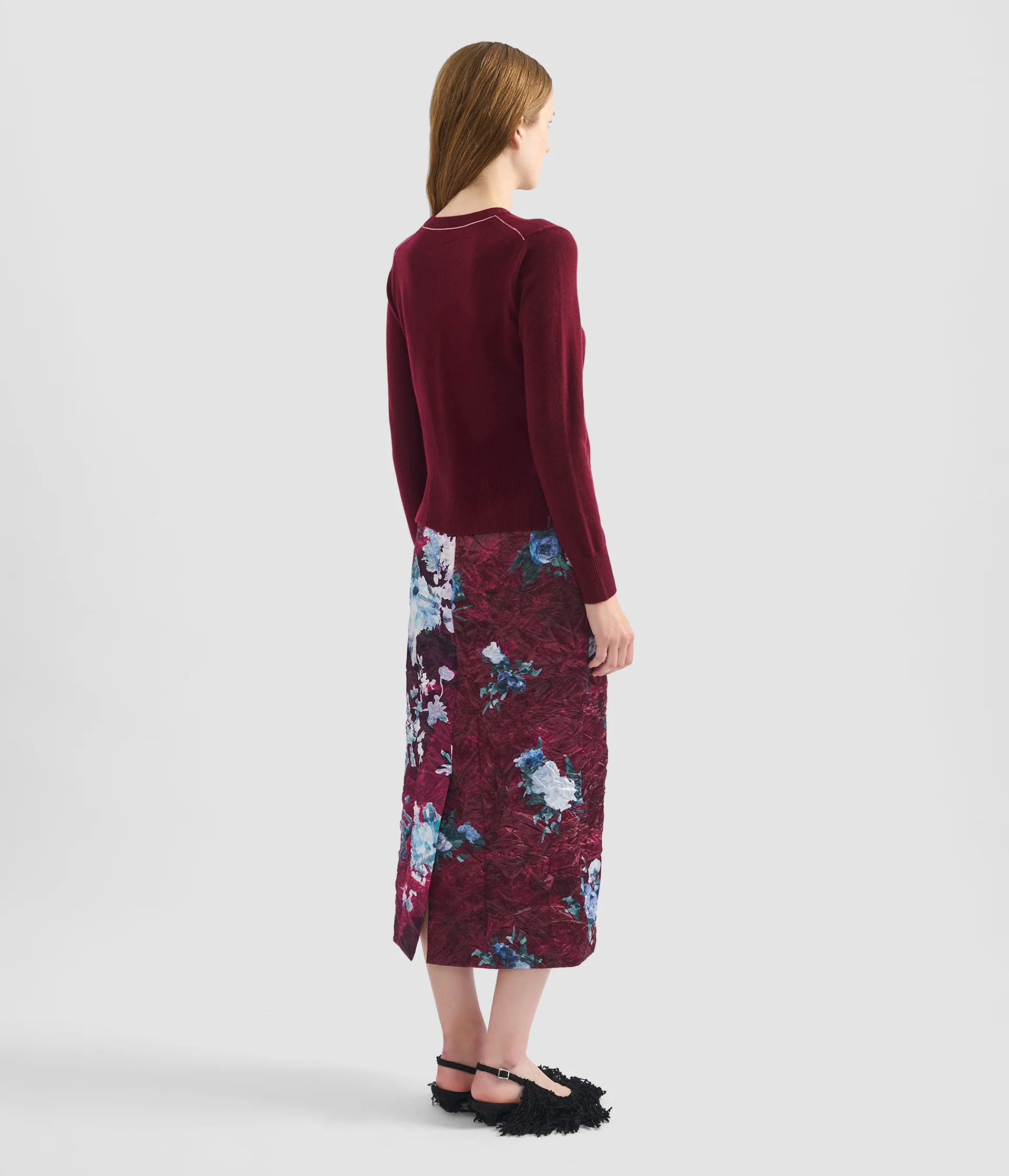 Cashmere Crew Neck Jumper - Image 3
