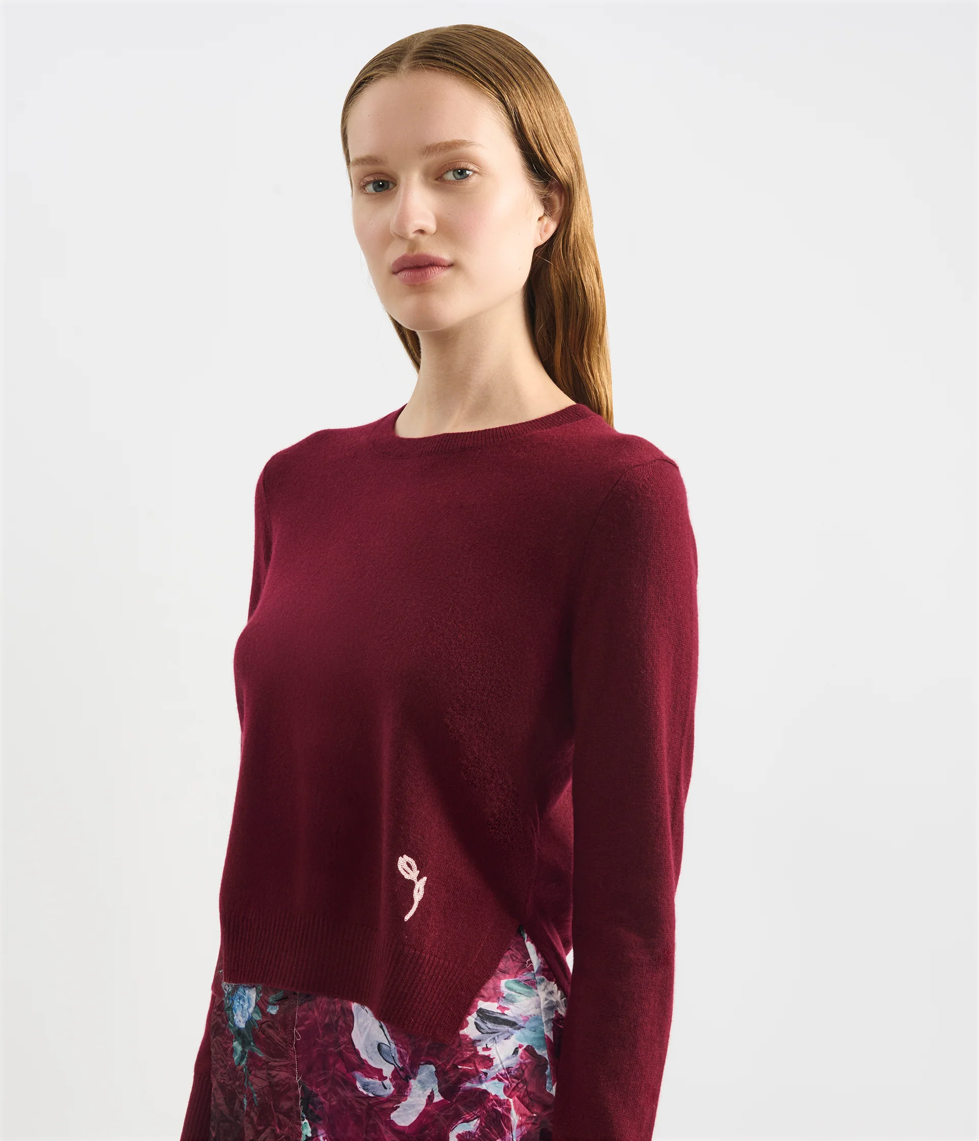 Cashmere Crew Neck Jumper - Image 4