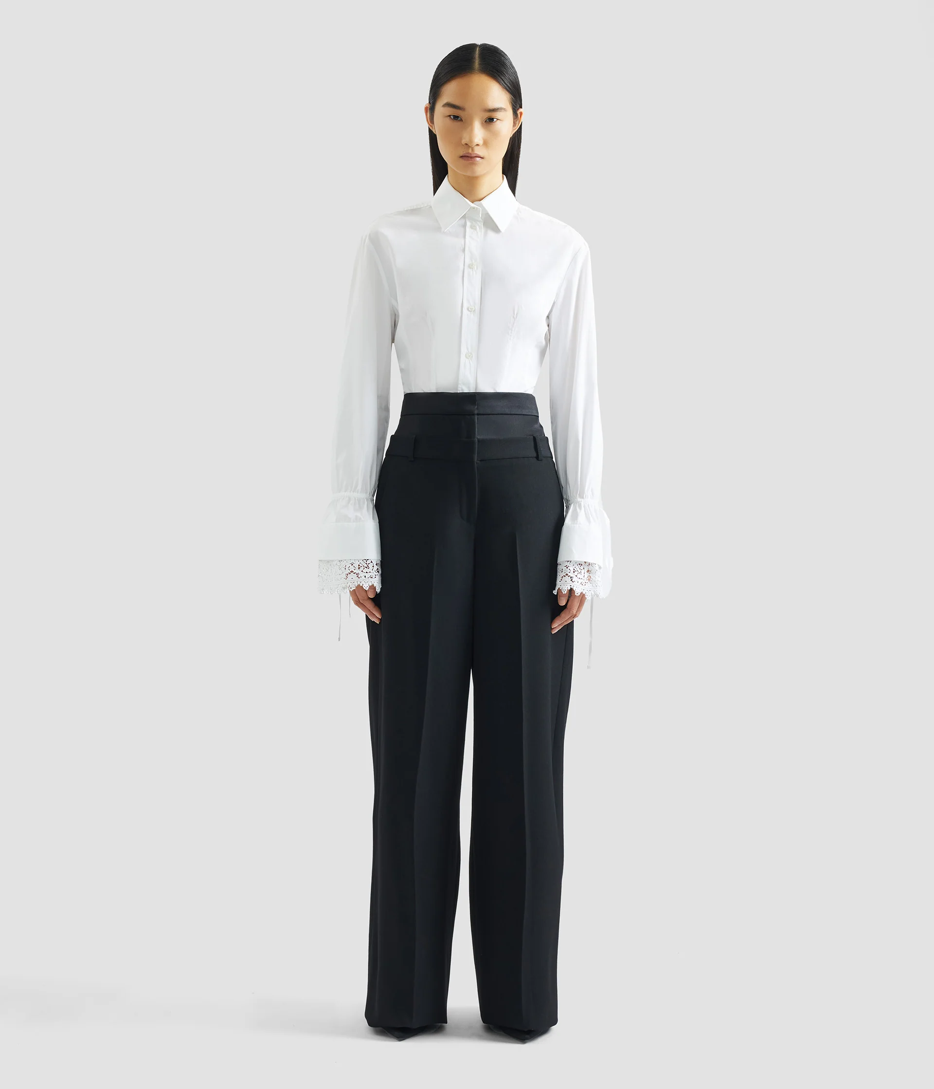 Cotton Poplin Long Sleeve Shirt - Image 4