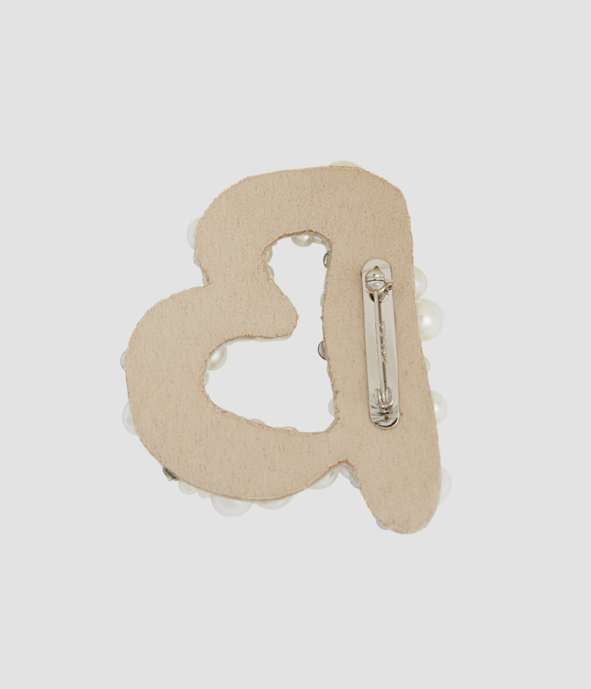 Pearl Alphabet Brooch B - Image 3