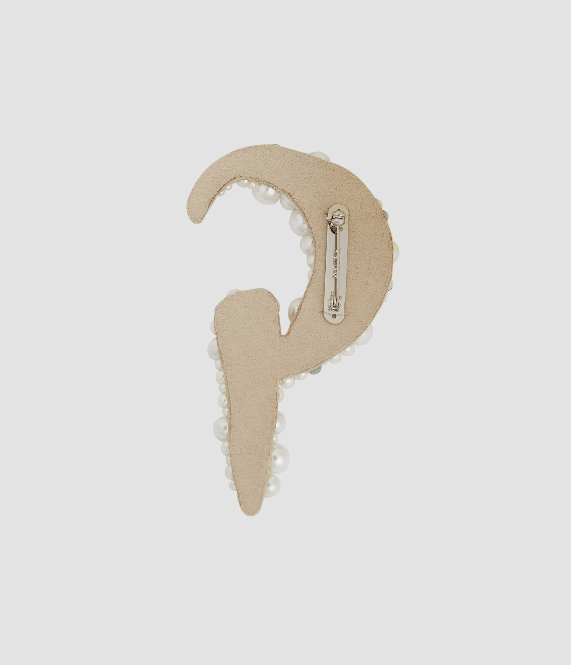 Pearl Alphabet Brooch G - Image 3