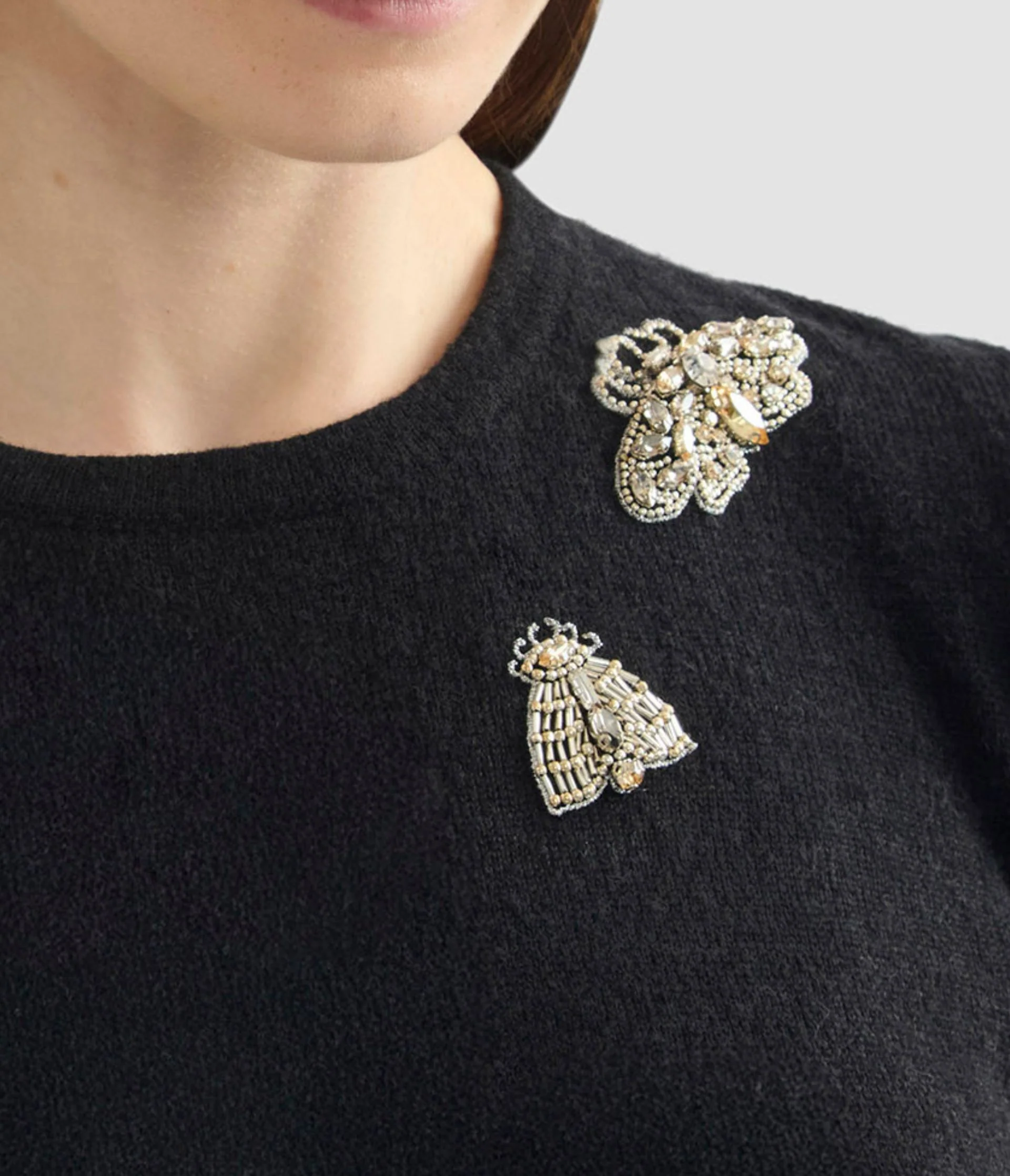 Embellished Short Sleeve Knit Top - Image 5