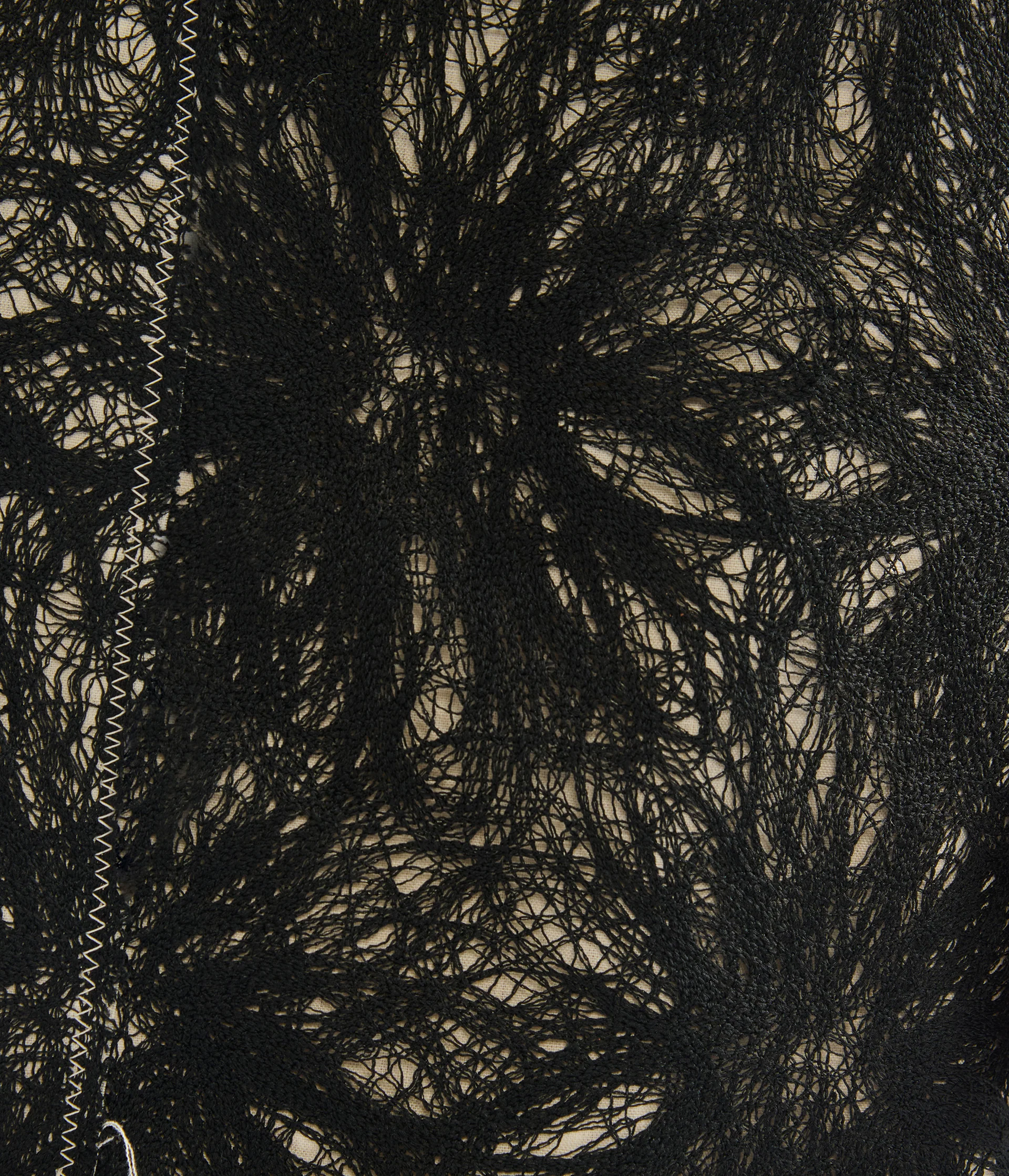 Thread Lace Sleeveless Midi Dress - Image 5