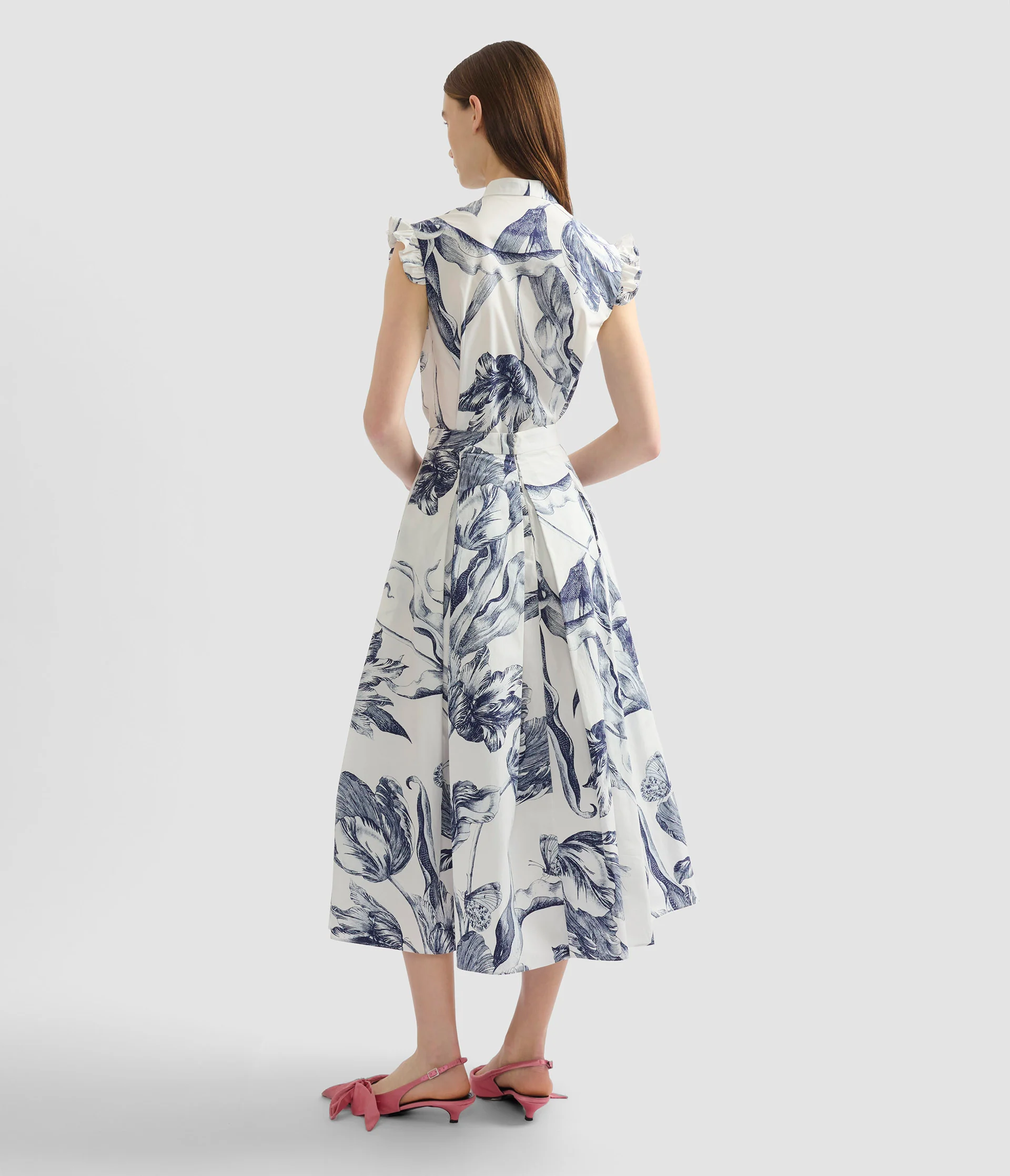 Floral Print Sleeveless Top - Image 3